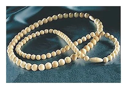 Prehistoric Mastodon Large Bead Necklace