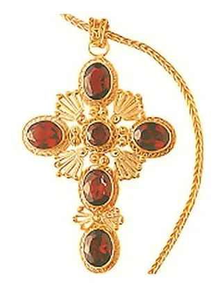 Queen Bess Cross Necklace