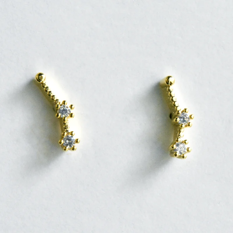 Aries Constellation Post Earrings