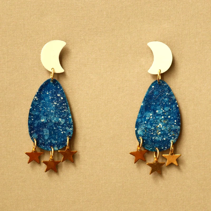 Mini Galaxy Earrings