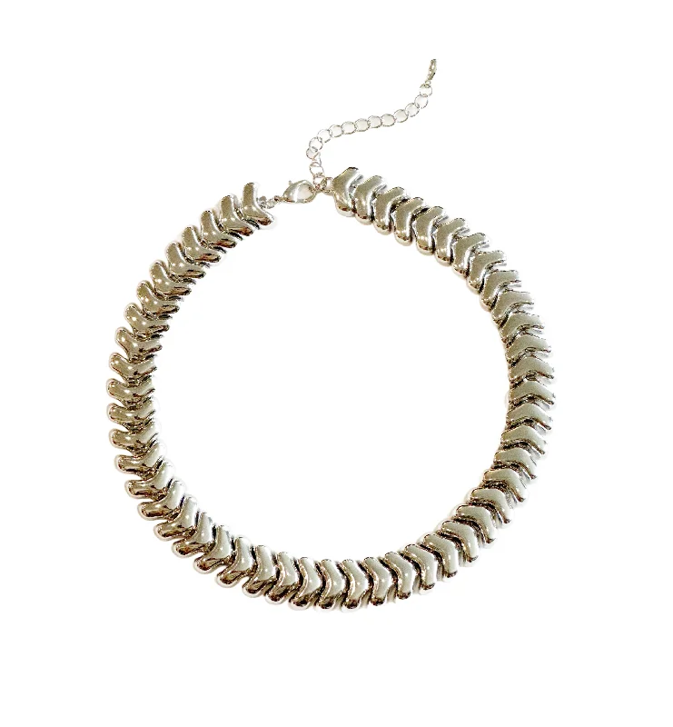 Daniella Silver Statement Necklace