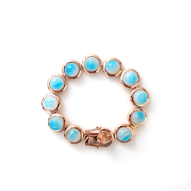 Gem Stone Dome Bracelet