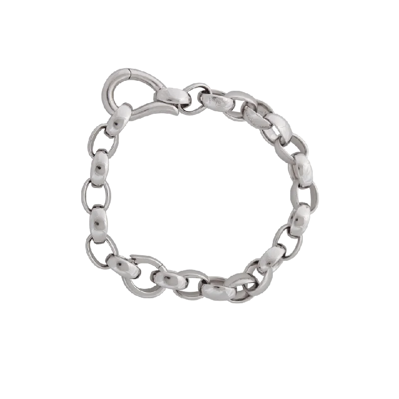 Small Middle Drop Clasp Bracelet