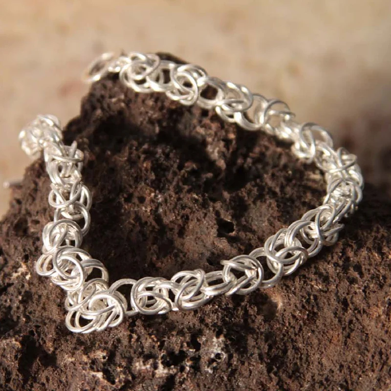 Sweet Union Sterling Silver Bracelet