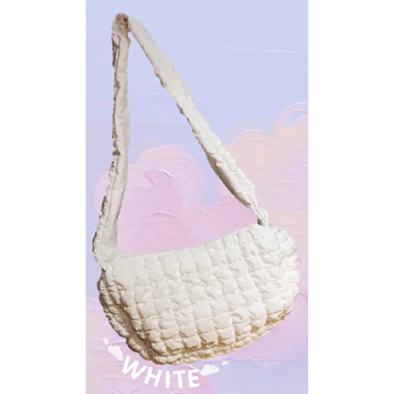 ARCHETYPE S24 Bubble 3.0 Cross Body Bag White