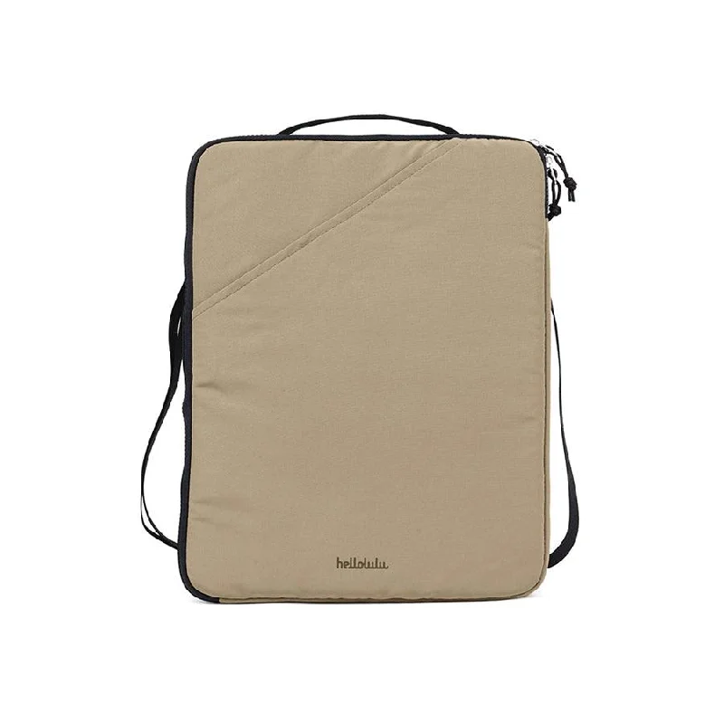 HELLOLULU Eilif 3 Way Sleeve Case 16" Pastel Khaki