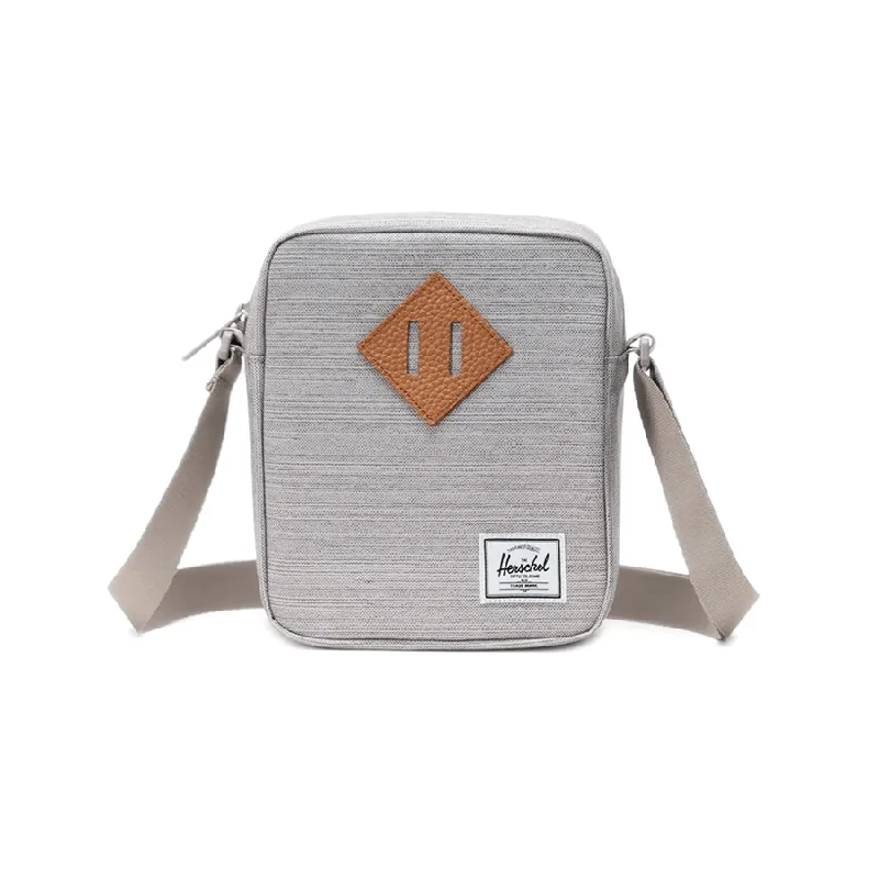 HERSCHEL HSC S124 Heritage Crossbody-Light Grey Crosshatch