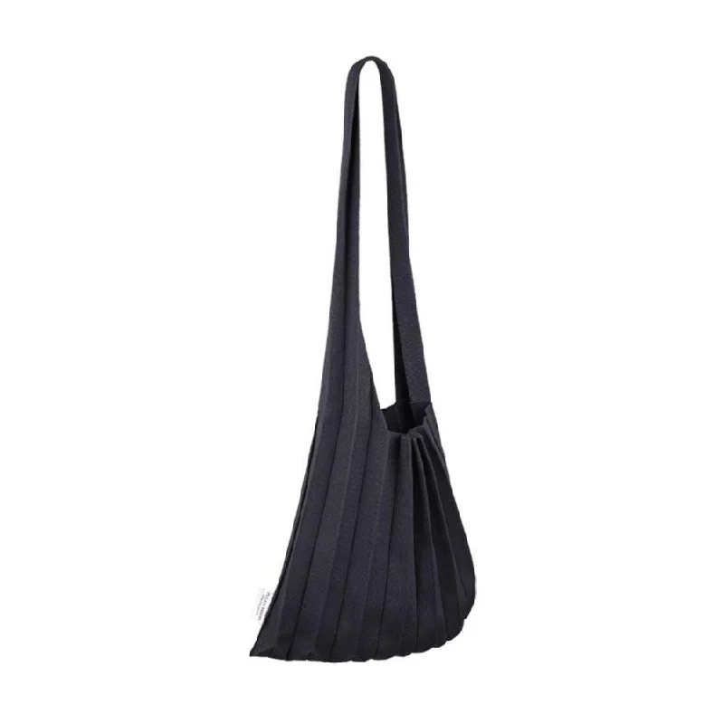 PLEATSMAMA PM11ZW-CB01 Cross Bag Charcoal