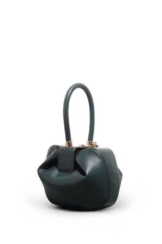 Demi Bag in Green Nappa Leather