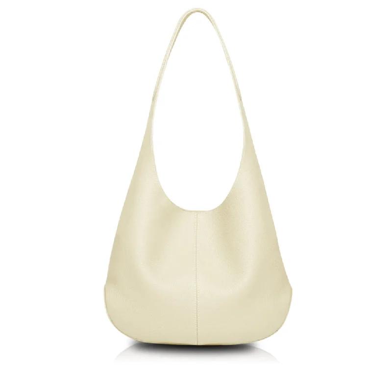 Luna Hobo Bag - Moonlight White