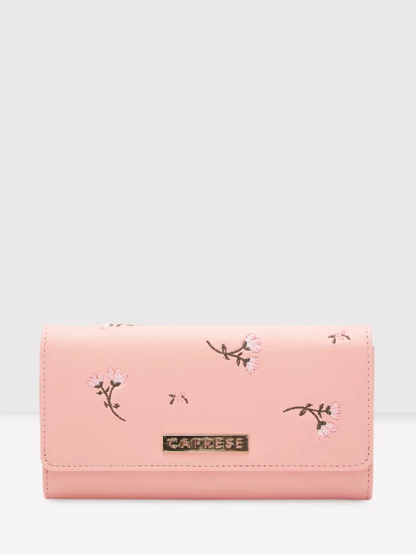 Caprese Dara Flap Wallet Medium Pink