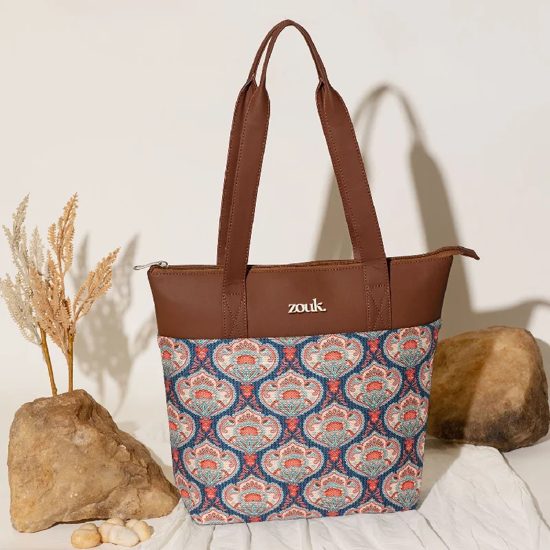 Kovil Blue Everyday Tote Bag