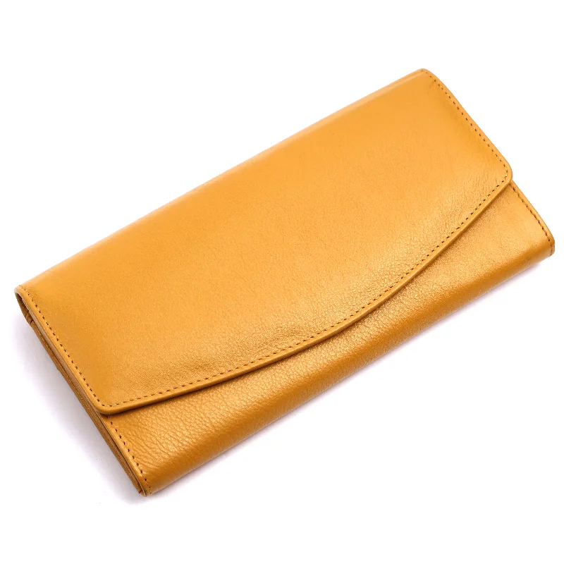 Ladies leather clutch 93713