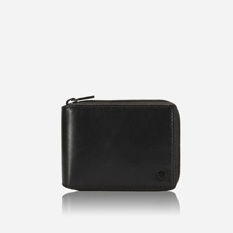 Large Zip Around Wallet With Coin