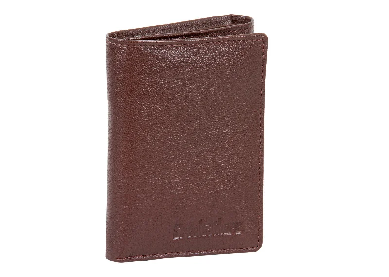 MENS 3 FOLD LEATHER WALLET 28349