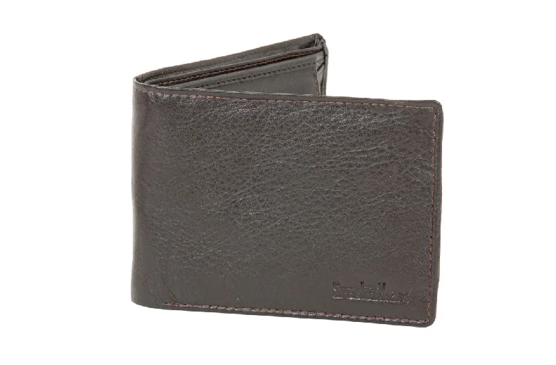 MENS LEATHER WALLET  95415 (BROWN)