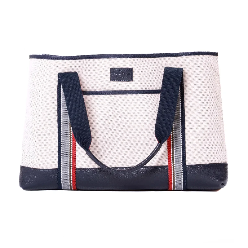 Pom Pom London Padstow Tote Navy