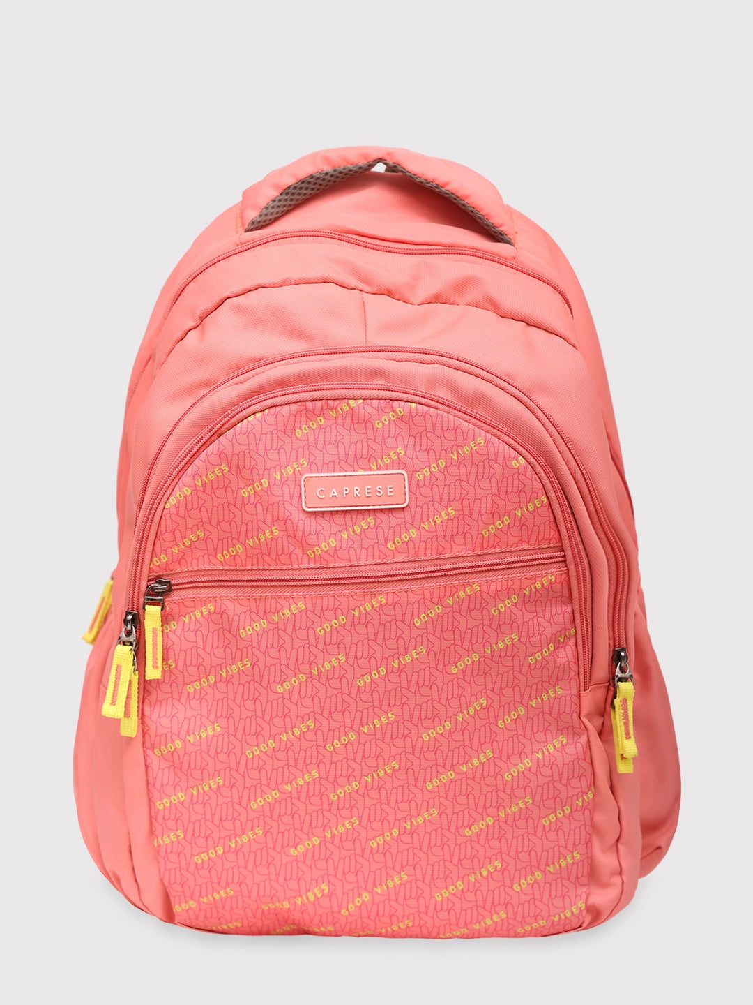 Caprese Zoe School Backpack Large Peach